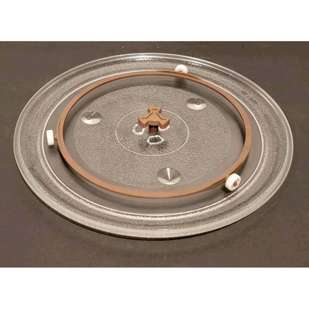 Glass Replacement Microwave Dish  Plate Turntable + Accessories 12 3/4"  12.75